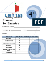 4to Grado - Bimestre 1(11-12)