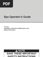 Dynasty / Ecco Spa Owners Manual