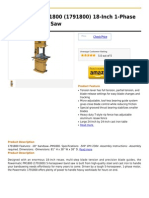 Powermatic PM1800 (1791800) 18-Inch 1-Phase 230V 5HP Band Saw