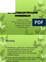 Ketaksamaan Peluang Pendidikan