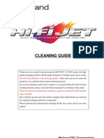 Cleaning Guide: Dust Has Big Influence To The Printing Quality