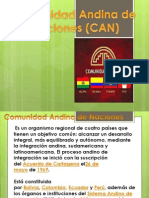 CAN: Organismo de integración de 4 países sudamericanos