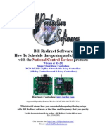 Bill Redirect Schedule NCD Single Dual Relay