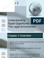 Understanding Equal Opportunity and The Legal Environment