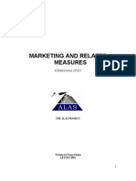 Marketing and Related Measures: Interegional Study