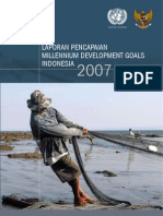 Laporan Pencapaian Millennium Development Goals Indonesia