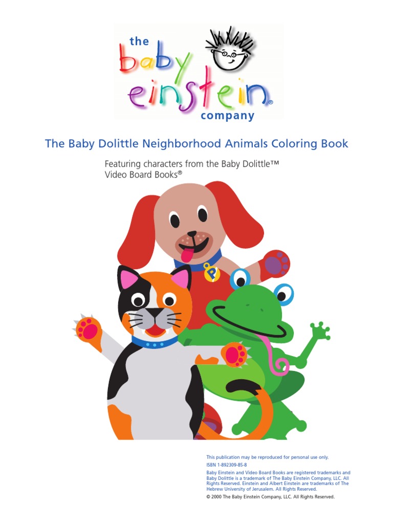 Baby Dolittle Animales Del Vecindario Pdf