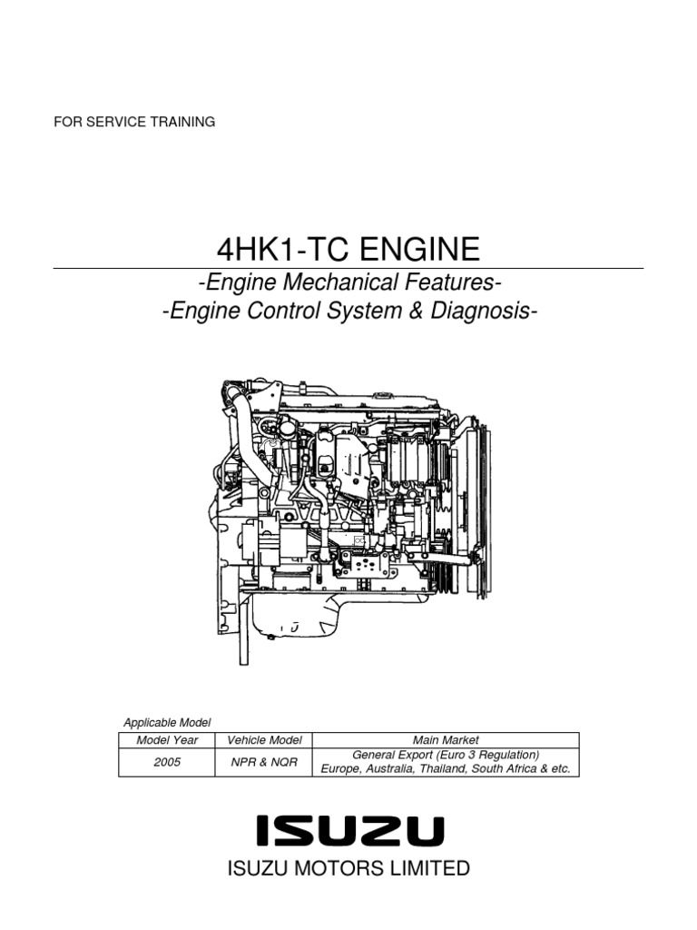 NPR MANUAL Y DIAGRAMA MOTOR ISUZU 729_4HK1_Training.pdf ... isuzu ascender engine diagram 