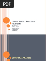 Online Market Research Platform 