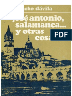 José Antonio, Salamanca... y otras cosas