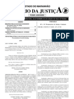 Diário da Justiça do Maranhão aborda execução penal