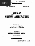 Download German Military Abbreviations by anon123 SN127421437 doc pdf