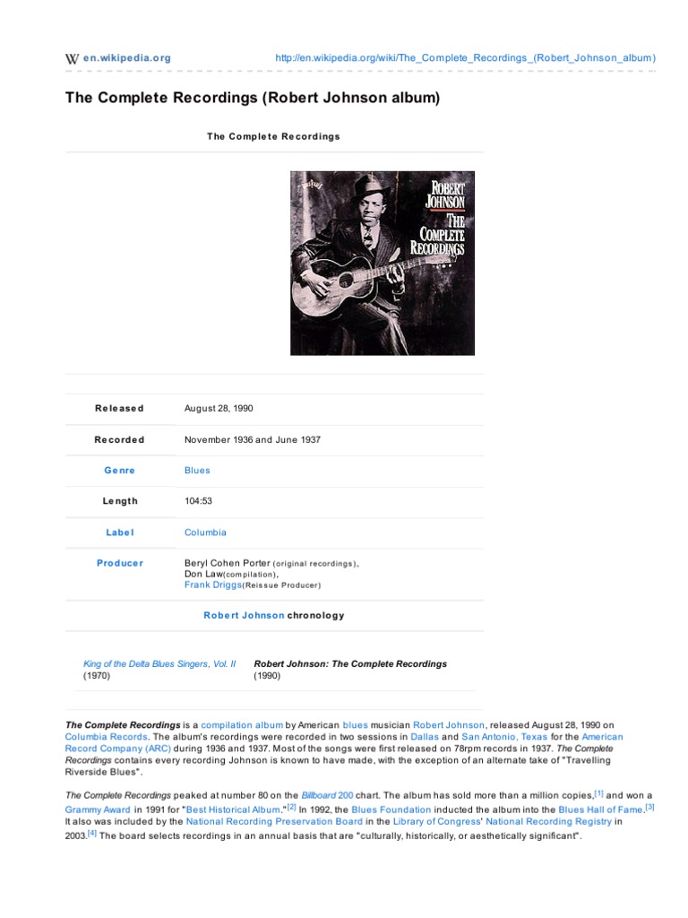 Robert Johnson - Wikipedia