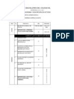 CRONOGRAMA DE ORIENTACIÓN PROFESIOGRÁFICA ENE JUN 2013