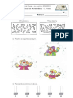 Ficha de Avaliação Mensal Fevereiro Mat