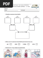 Ficha de Avaliação de Português 2.º Ano | PDF