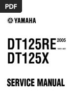 Yamaha Dt125X Re-05-Service Manual