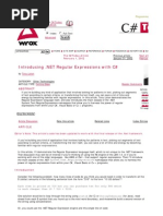 Download Introducingnet Regular Expressions With C by Agnaldo SN12745564 doc pdf