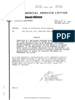 Detroit Diesel Allison: Commercial Service Letter