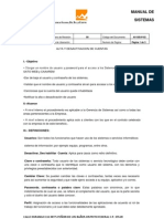 Alta y Desactivacion de Usuarios Procedimiento