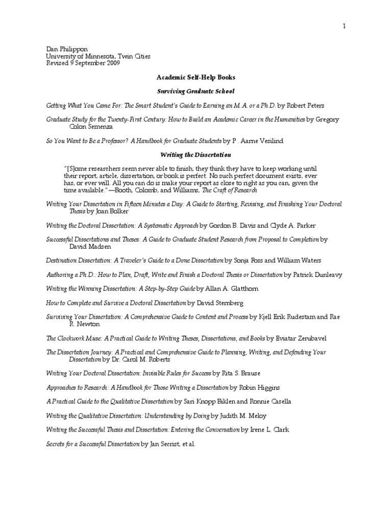 Dissertation meaning picture