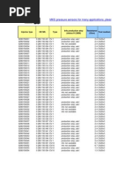 Bosch Injector Flow & Resistance Chart | PDF