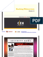 CEHv7 Module 12 Hacking Webservers