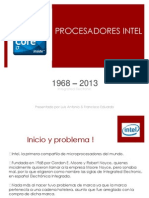 Procesadores Intel