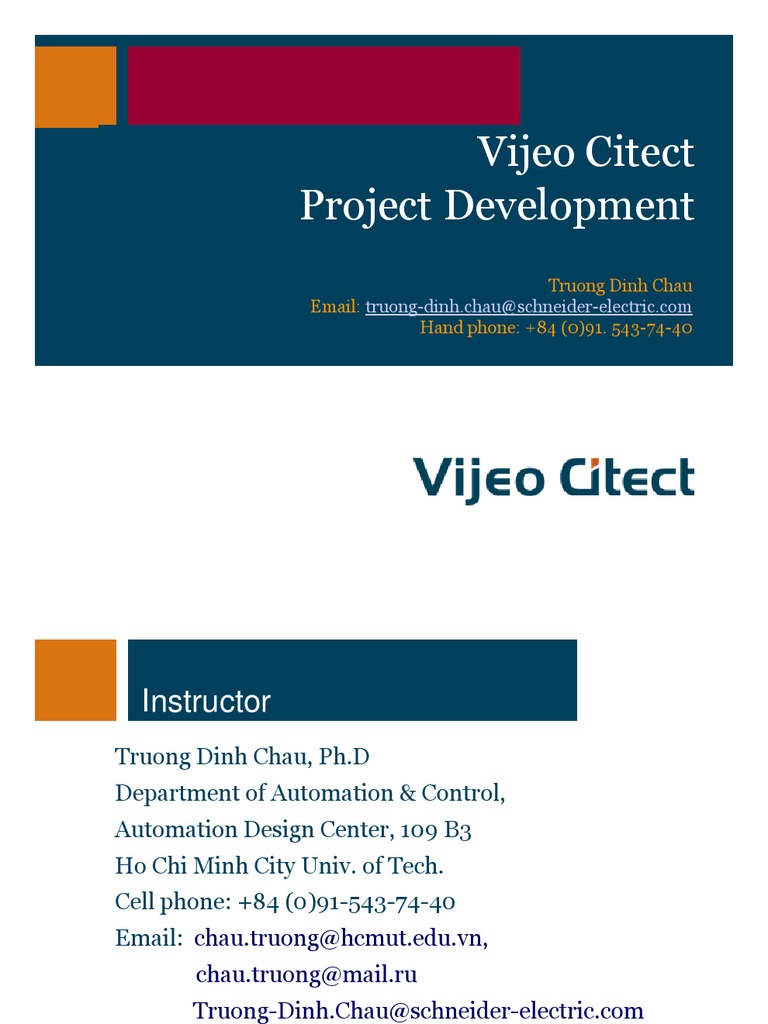 Vijeo Citect SCADA Training Overview | PDF
