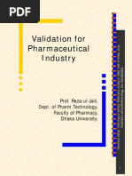 Validation For Pharmaceutical Industry PDF