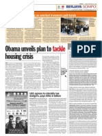 Thesun 2009-02-20 Page10 Obama Unveils Plan To Tackle Housing Crisis