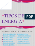 Tipos de Energia 2