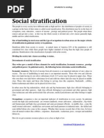 Social Stratification