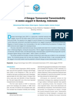 Deteksi Transovarial Virus Dengue Dengan Metode PCR