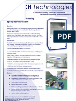 CB100 Conformal Coating Spray System Technical Brochure 160209