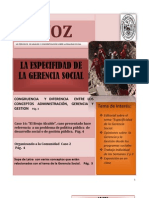 Periodico 22feb2013 Especificidad de Gerencia Social