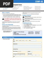 AHPRA Complaint Form