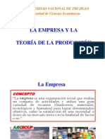 Empresa y  Producción