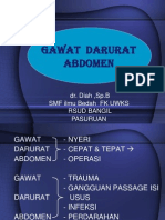 Trauma Abdomen - SMF Ilmu Bedah FK UWKS