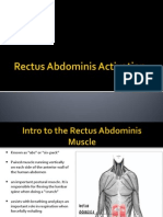 Rectus Abdominis Activation Study