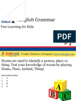 Fun Learning For Kids - English Grammar