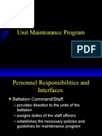 Unit Maintenance Program