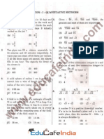 Solved Previous Year Question Paper of SSC FCI Paper II Mains ExaminationSet A