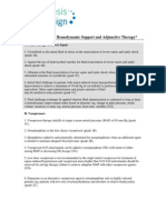 Hemodynamic Support Table