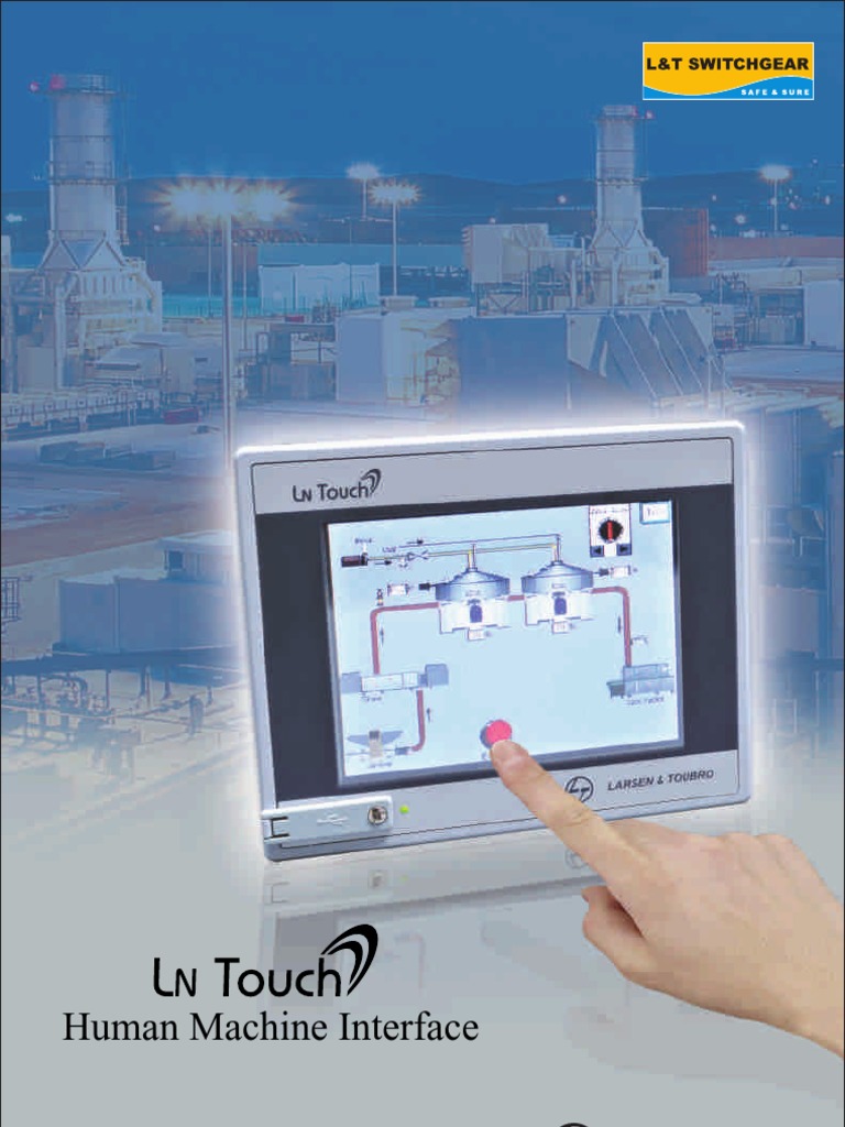 L&T Human Machine Interface Overview | PDF | Programmable Logic ...