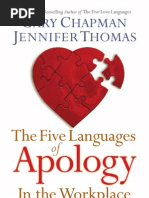 Download Learn Five Languages of Apology for the Workplace by Adam Wang SN12751512 doc pdf