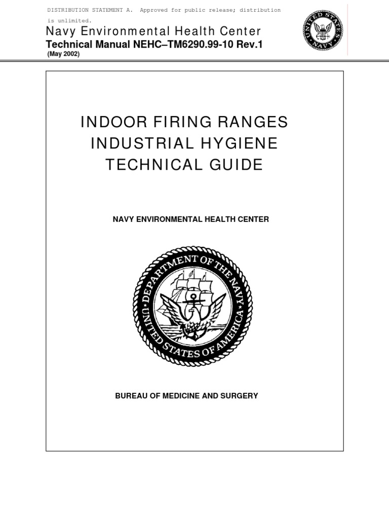 NAVY Health Center - Indoor Firing Range | PDF | Occupational Hygiene ...