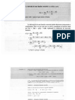 Derivadas de Funciones Vectoriales