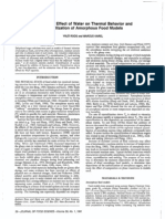 1991 - Roos, Karel - Plasticizing Effect of Water On Thermal Behavior and Crystallization of Amorphous Food Models