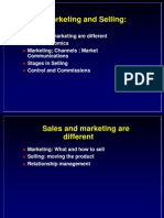 Marketing and Selling